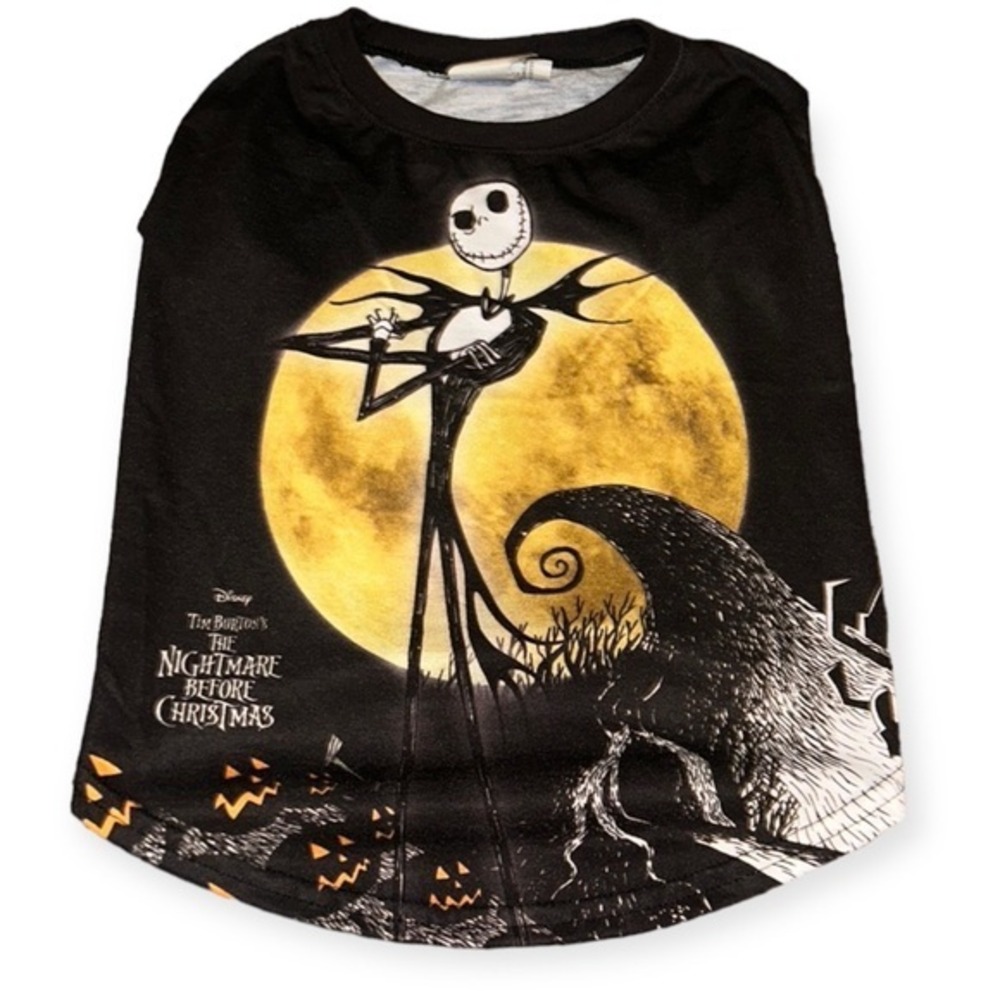 5/$30 🎈 Disney nightmare before Christmas large dog tee